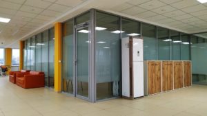 Теплая алюминиевая перегородка GFTD607